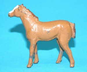 TAYLOR & BARRETT LEAD FARM FOAL 1940s ENGLAND TIMPO BRITAINS