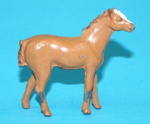 TAYLOR & BARRETT LEAD FARM FOAL 1940s ENGLAND TIMPO BRITAINS