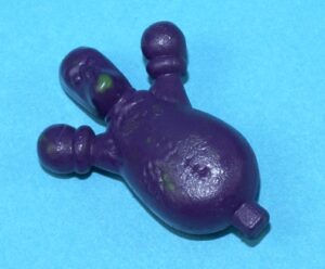 TMNT TEENAGE MUTANT NINJA TURTLES ORIGINAL SPARE PART MINI MUTANTS LEO LAIR PUNCH BAG 1994 PLAYMATES