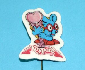 TONKA KEYPERS COLLECTORS PIN BADGE 1980s SPEELBOOM TOY STORE PROMO HOLLAND