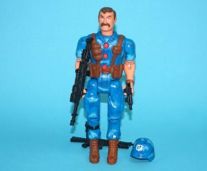 DESERT FORCE COMANDO BRONCO 100% COMPLETE  1991 RAMBO KO TOY ISLAND VOICE SQUAD