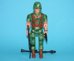 DESERT FORCE COMANDO BRONCO 100% COMPLETE  1991 RAMBO KO TOY ISLAND VOICE SQUAD