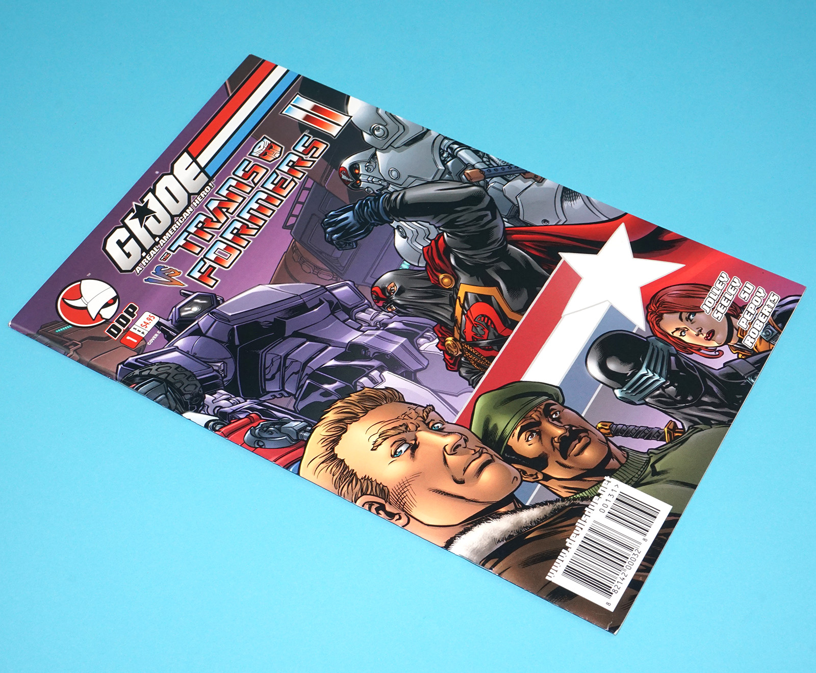 GI JOE VS TRANSFORMERS II ISSUE #1 2005 DDP COVER C - Image 2