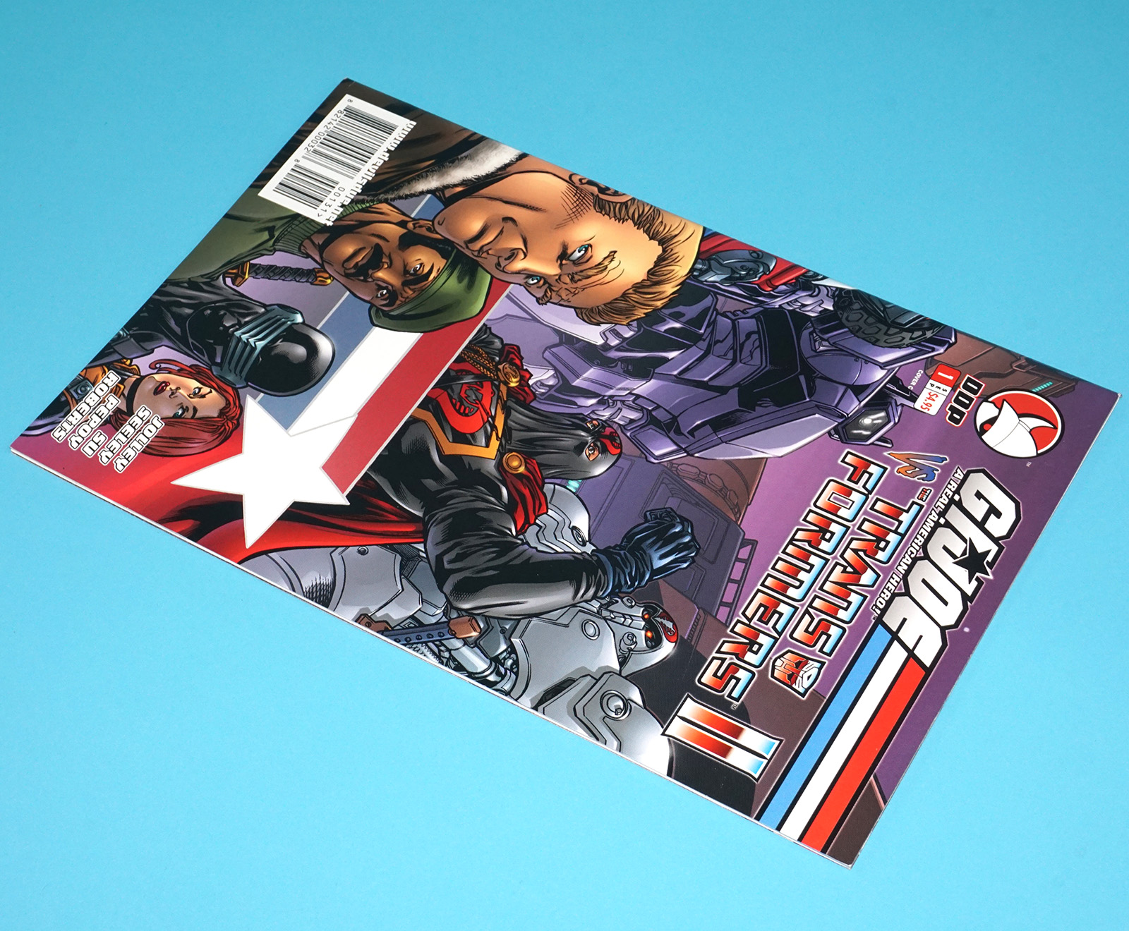 GI JOE VS TRANSFORMERS II ISSUE #1 2005 DDP COVER C - Image 3