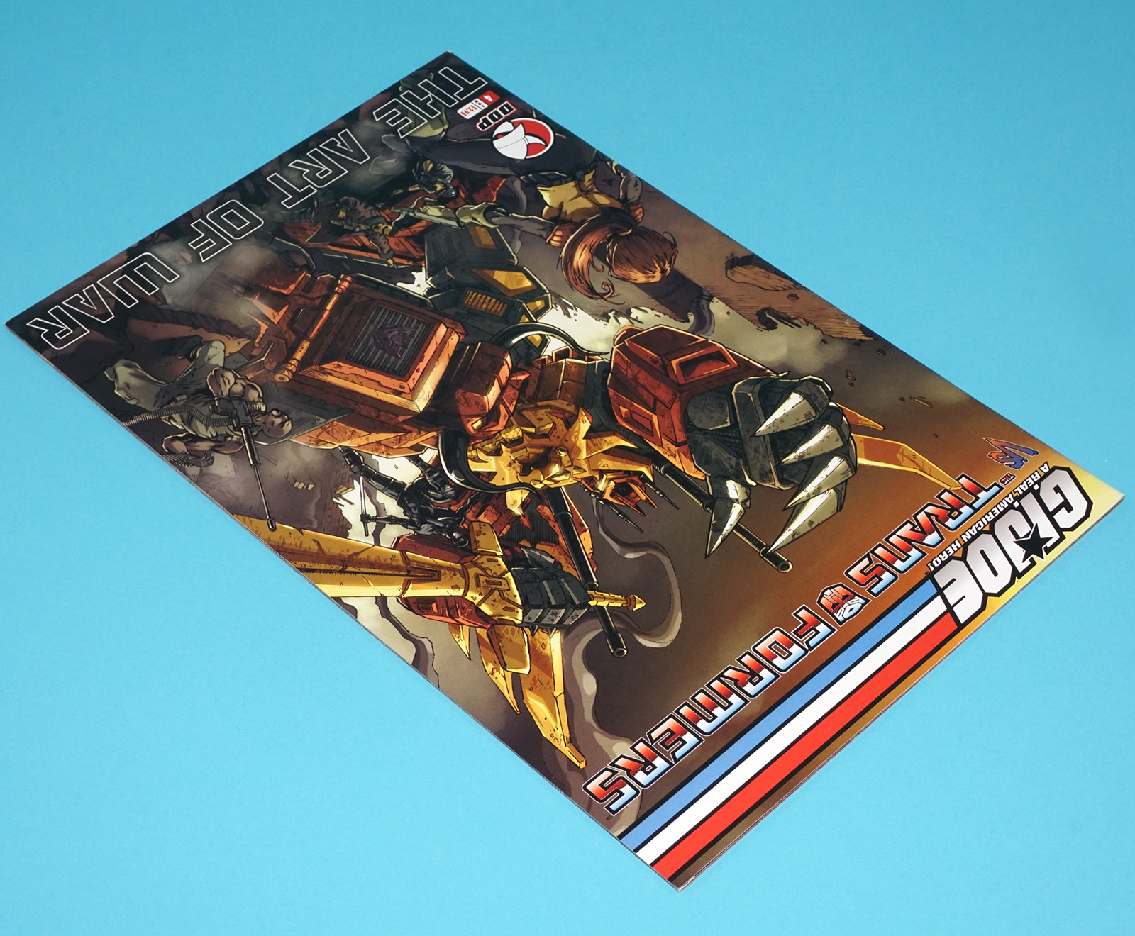 GI JOE VS TRANSFORMERS THE ART OF WAR ISSUE #4 2006 DDP - Image 3