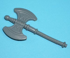 MOTU HE-MAN MASTERS OF THE UNIVERSE ORIGINAL SPARE PART HE-MAN AXE TAIWAN COO 1981 MATTEL