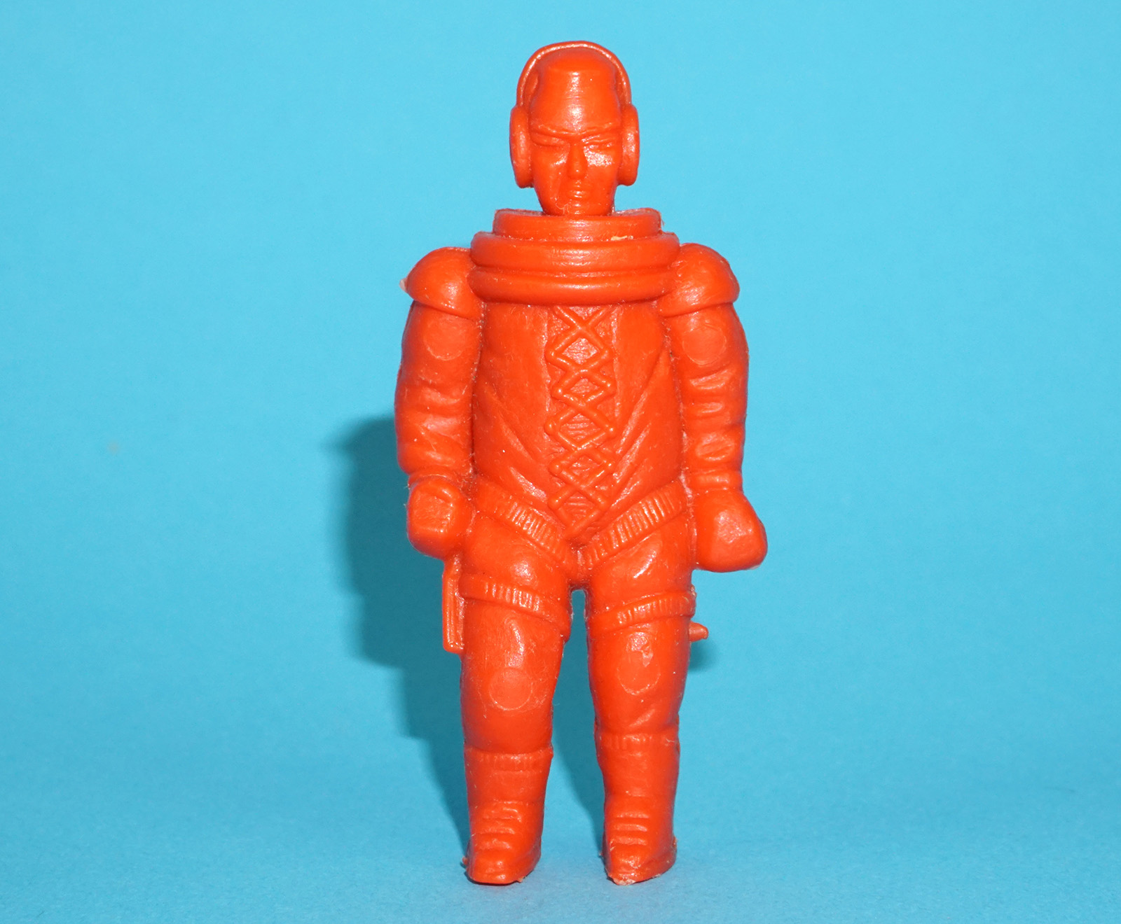 PLASTIC SPACEMAN ASTRONAUT COSMONAUT 1/32 SCALE 1960s LINDE MANURBA W. GERMANY