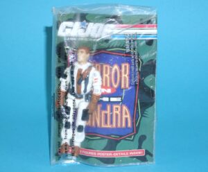 1988 GI JOE BLIZZARD v1 MIB SEALED BAG 1992 CHUCK E. CHEESE SKEEBALL PRIZE HASBRO HTF