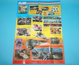1988 GI JOE TIGER FORCE TIGER CAT SPARE BLUEPRINT INSTRUCTIONS NL FR DE EURO HASBRO