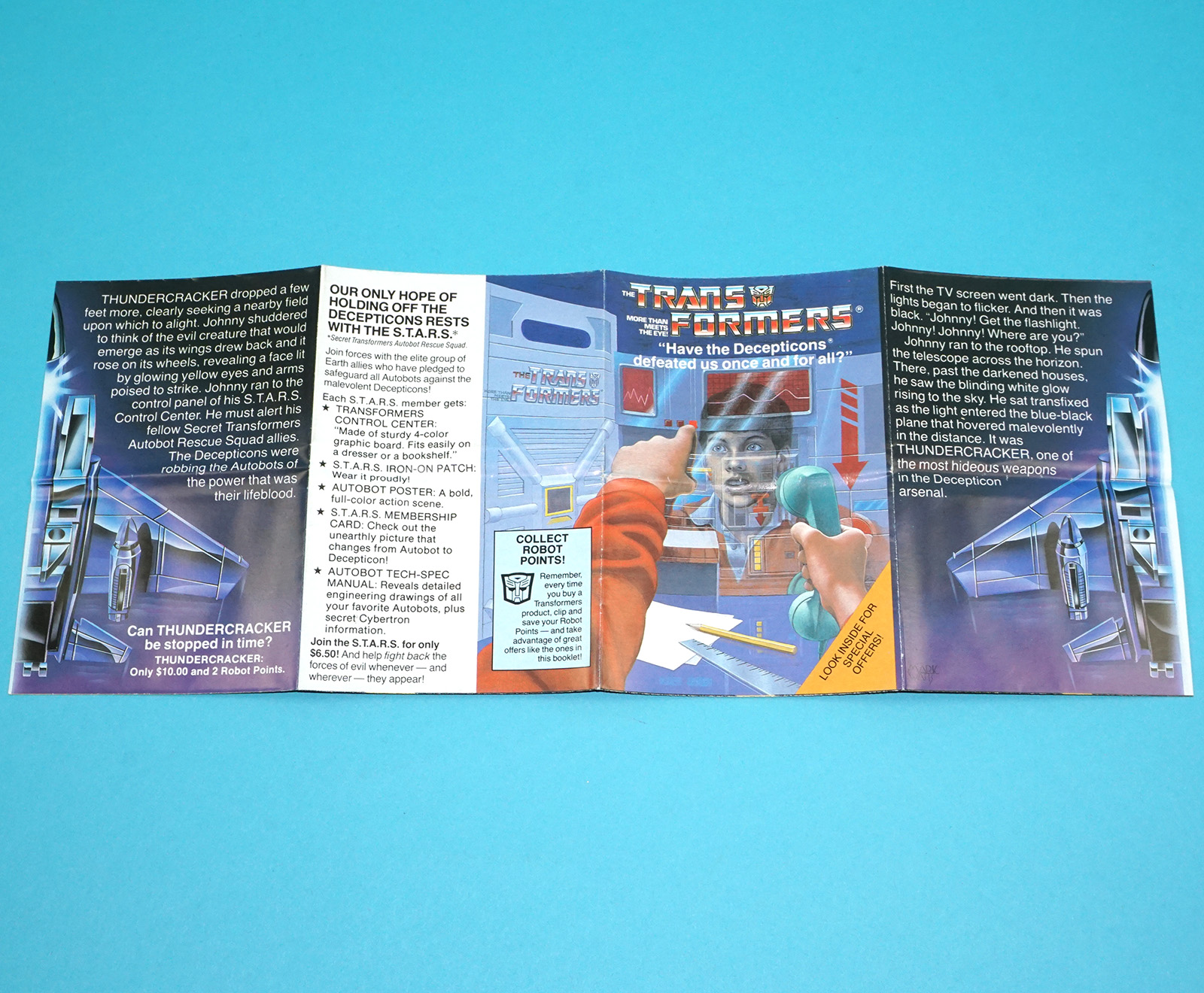 TRANSFORMERS G1 CATALOG KATALOG 1985 MAIL ORDER STARS HASBRO - Image 3