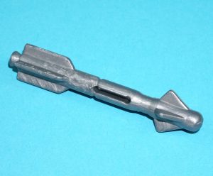1987 GI JOE COBRA POGO BALLISTIC BATTLE BALL ORIGINAL SPARE PART MISSILE ROCKET HASBRO