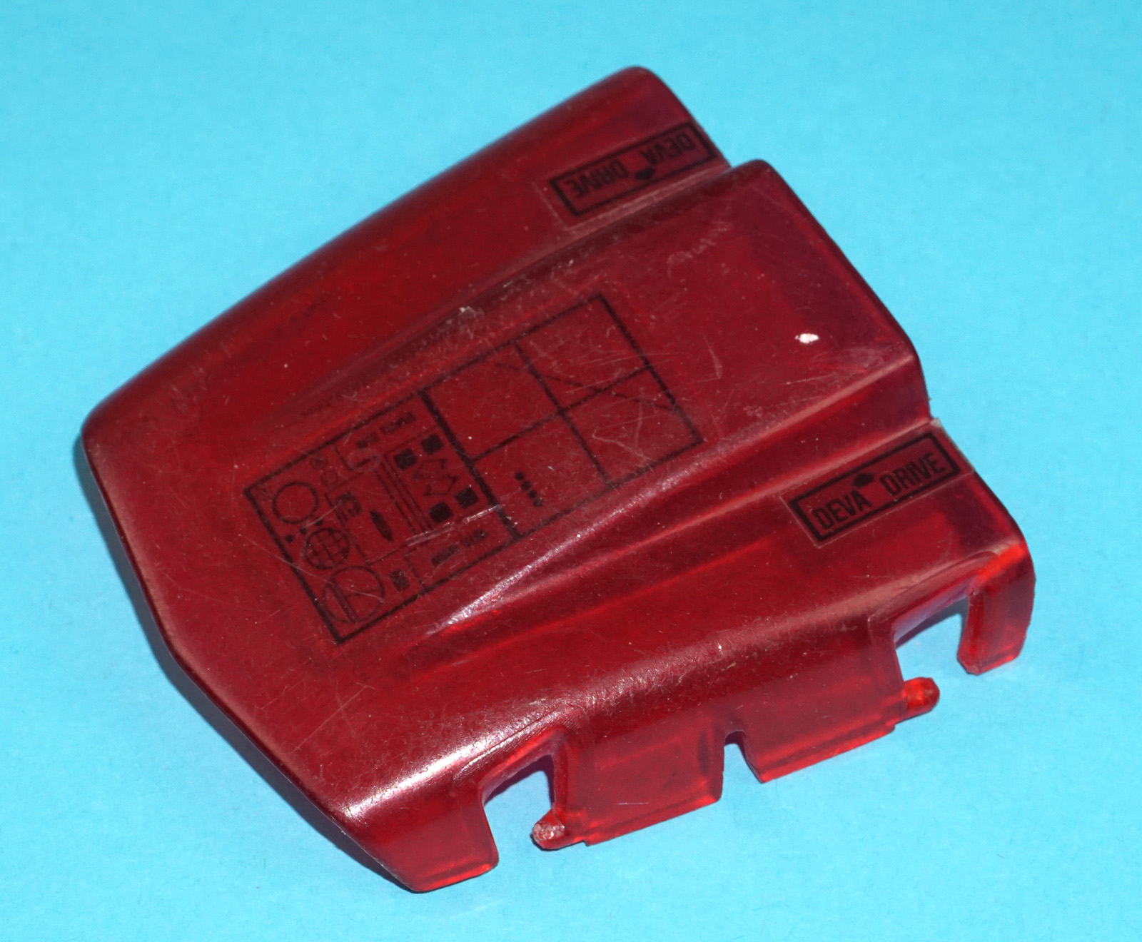 1987 GI JOE COBRA MAMBA ORIGINAL SPARE PART GLASS COCKPIT CANOPY HASBRO