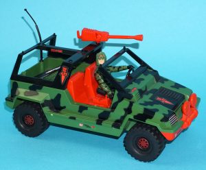 1983 GI JOE ACTION FORCE Z FORCE ATT BLITZ BUGGY JEEP & RADER 100% COMPLETE PALITOY GERMANY HTF