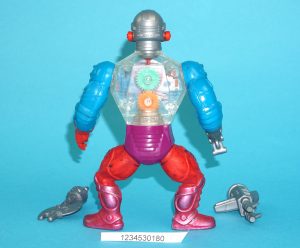 MOTU HE-MAN MASTERS OF THE UNIVERSE ROBOTO 100% COMPLETE 1985 MATTEL