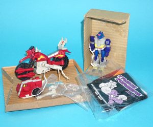 TRANSFORMERS G1 ACTION MASTERS OFF-ROAD CYCLE & AXER BOXED EURO BOX NL FR BENELUX 1990 HASBRO