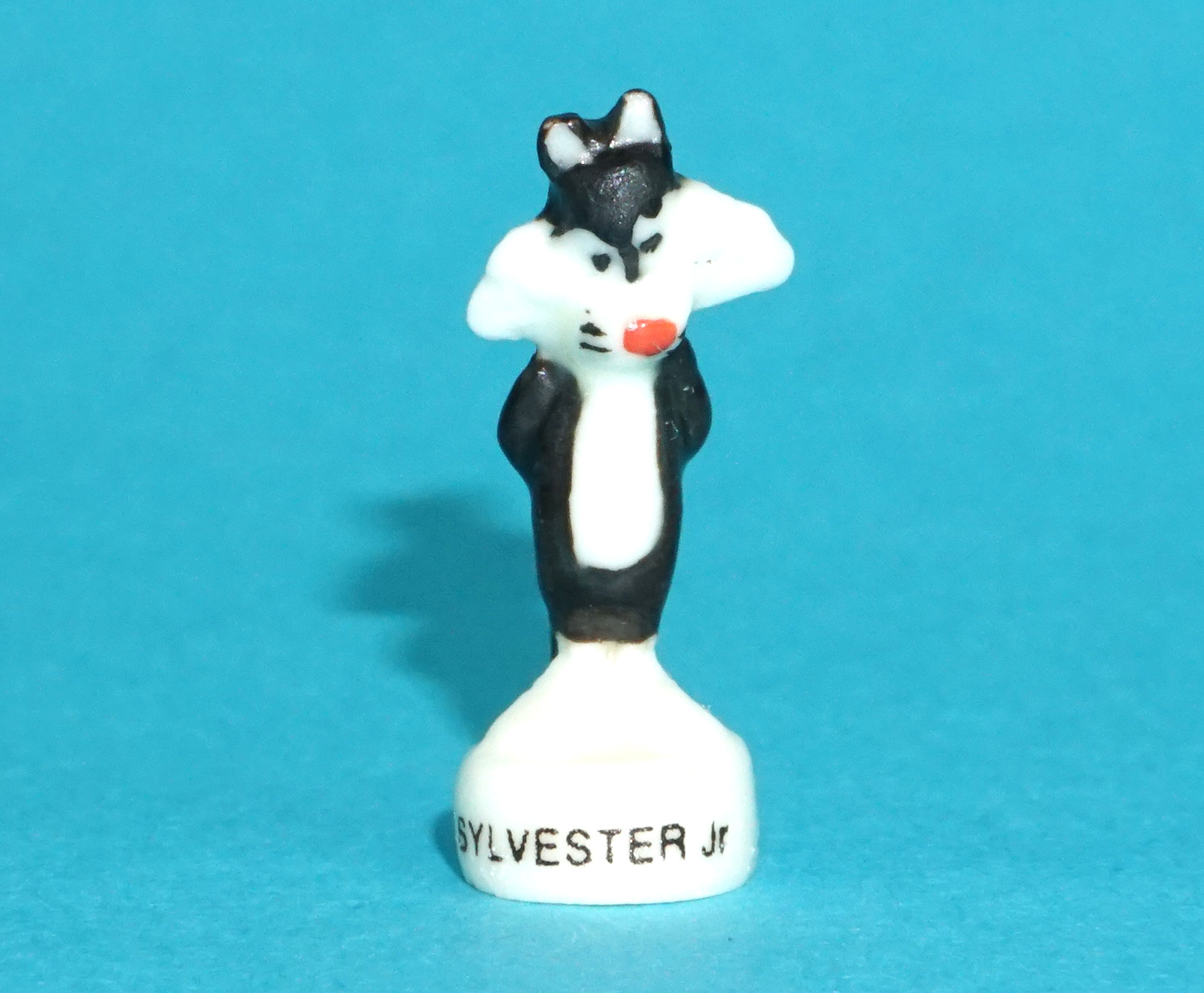LOONEY TUNES PORCELAIN MINIATURE MICRO FIGURE SYLVESTER JR 2000 WB WARNER BROS