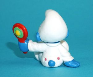 SMURFS 20540 CLASSIC BABY SMURF GERMANY COO 2004 SCHLEICH