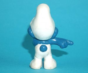 SMURFS 20011 LAUGHING SMURF HONG KONG COO 1970 SCHLEICH