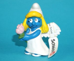 SMURFS 20725 ZODIAC SIGN VIRGO SMURFETTE SMURF GERMANY COO 2009 SCHLEICH