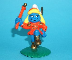 SMURFS MCDONALDS SMURF MAJORETTE SMURFETTE 1996 SCHLEICH