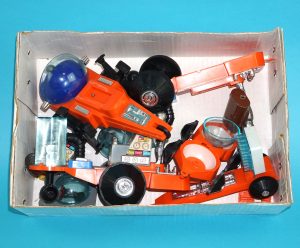 HEMA RUIMTE SAFARI BATTERY OPERATED SPACE EXPLORATION GIFT SET BOX 1960s HOLLAND HTF