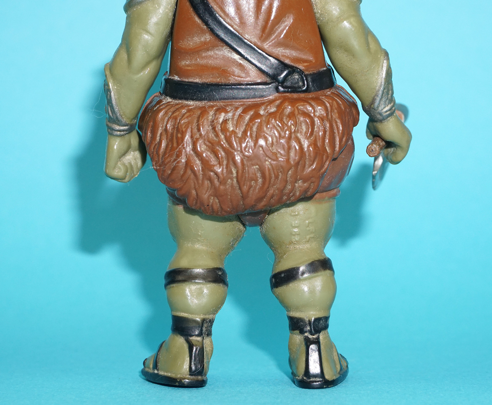 STAR WARS ROTJ GAMORREAN GUARD NO COO 100% COMPLETE & ORIGINAL C8+ 1983 KENNER - Image 3