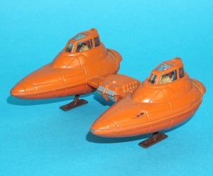 STAR WARS ESB DIECAST TWIN POD CLOUD CAR 1980 KENNER