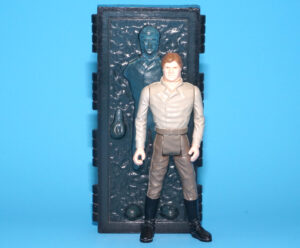 STAR WARS POTF HAN SOLO CARBONITE 100% COMPLETE C8+ 1985 KENNER