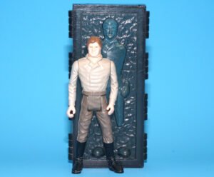 STAR WARS POTF HAN SOLO CARBONITE 100% COMPLETE C8+ 1985 KENNER
