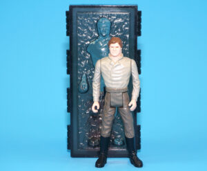 STAR WARS POTF HAN SOLO CARBONITE 100% COMPLETE C9 1985 KENNER