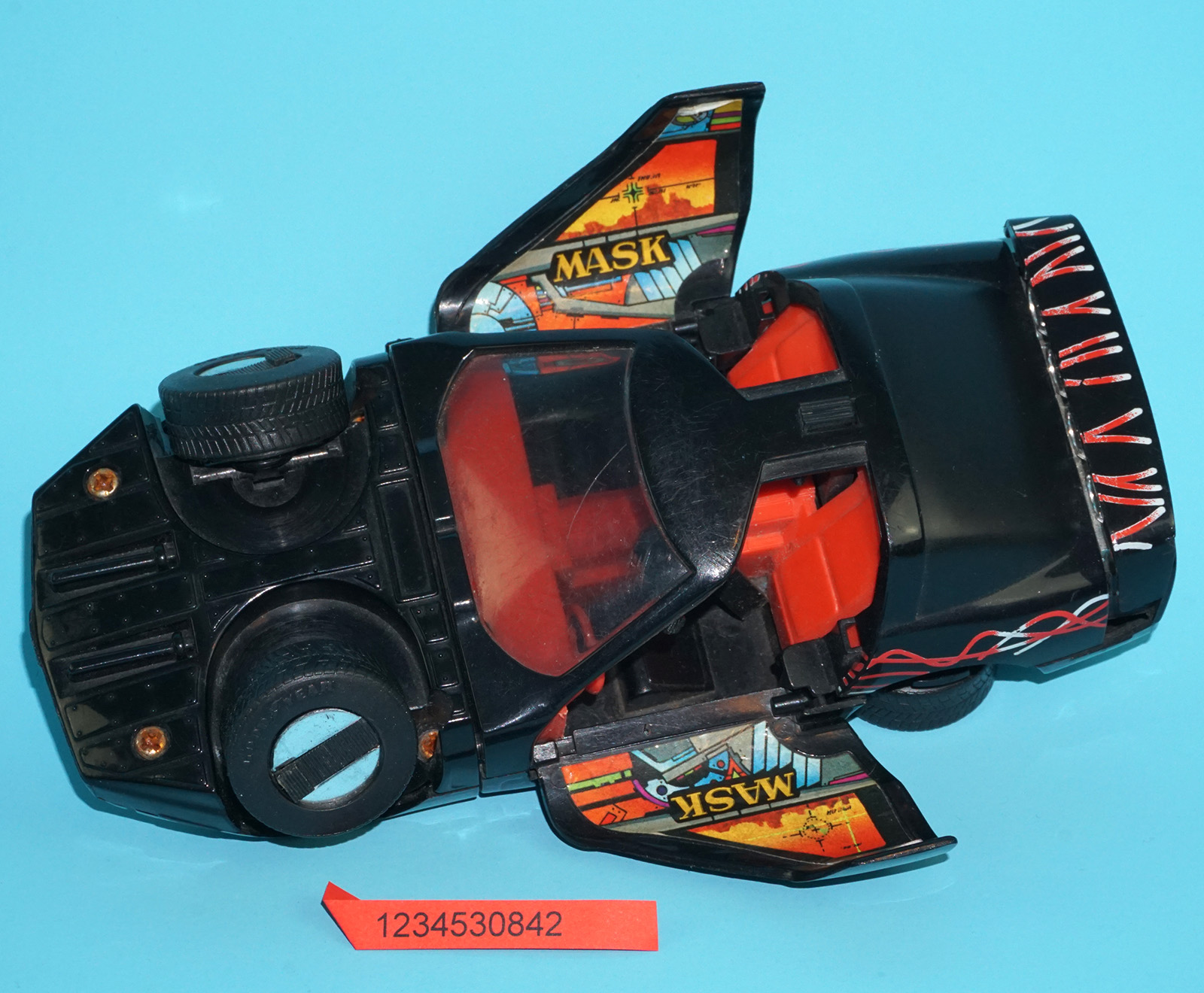 M.A.S.K RAVEN CORVETTE C4 NEAR COMPLETE 1986 KENNER WORKS! - Image 4