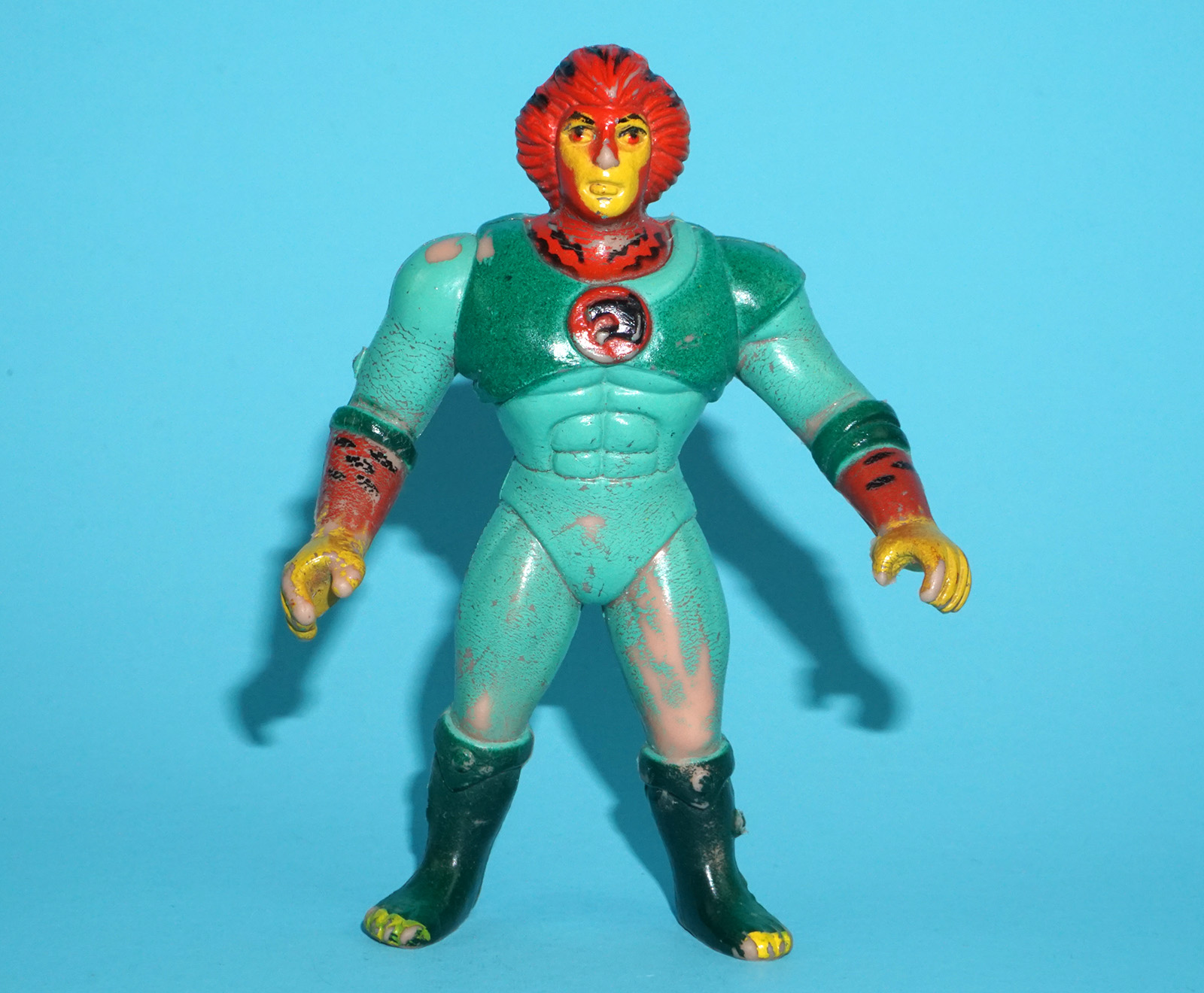 THUNDERCATS PVC MINI FIGURE TYGRA 1985 KIDWORKS LJN TOYS