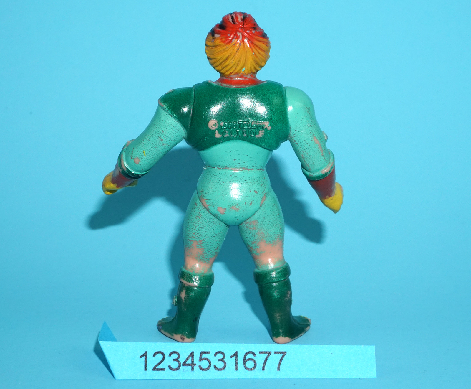 THUNDERCATS PVC MINI FIGURE TYGRA 1985 KIDWORKS LJN TOYS - Image 2