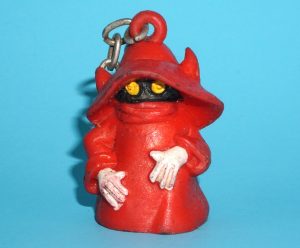 MOTU HE-MAN MASTERS OF THE UNIVERSE PVC MINI FIGURE KEYRING KEYCHAIN ORKO 1984 MATTEL