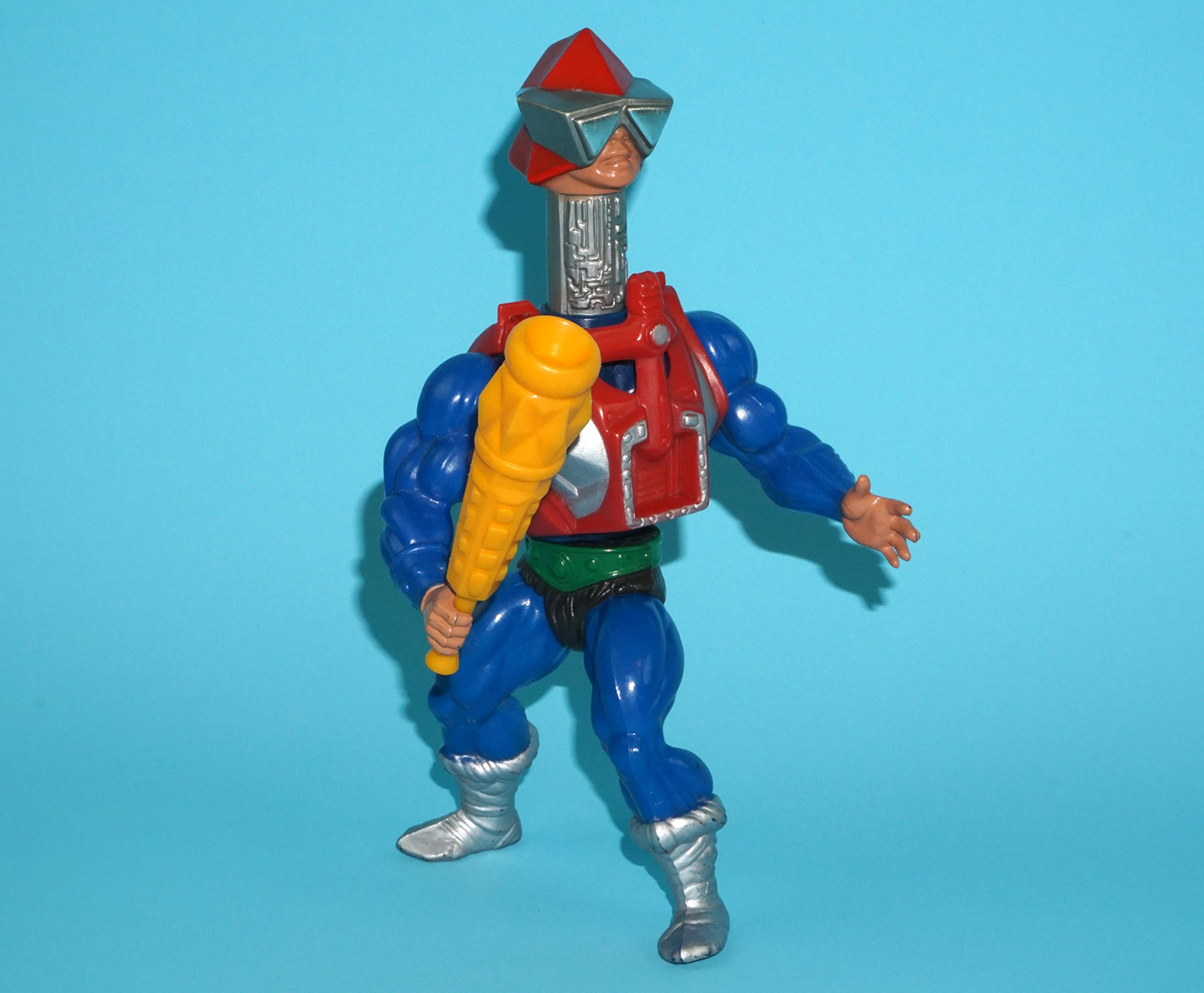 MOTU HE-MAN MASTERS OF THE UNIVERSE MEKANECK 100% COMPLETE MALAYSIA COO 1984 MATTEL - Image 2