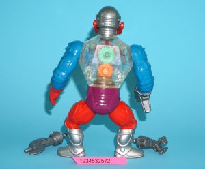 MOTU HE-MAN MASTERS OF THE UNIVERSE ROBOTO 100% COMPLETE 1985 MATTEL