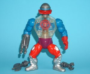 MOTU HE-MAN MASTERS OF THE UNIVERSE ROBOTO 100% COMPLETE 1985 MATTEL