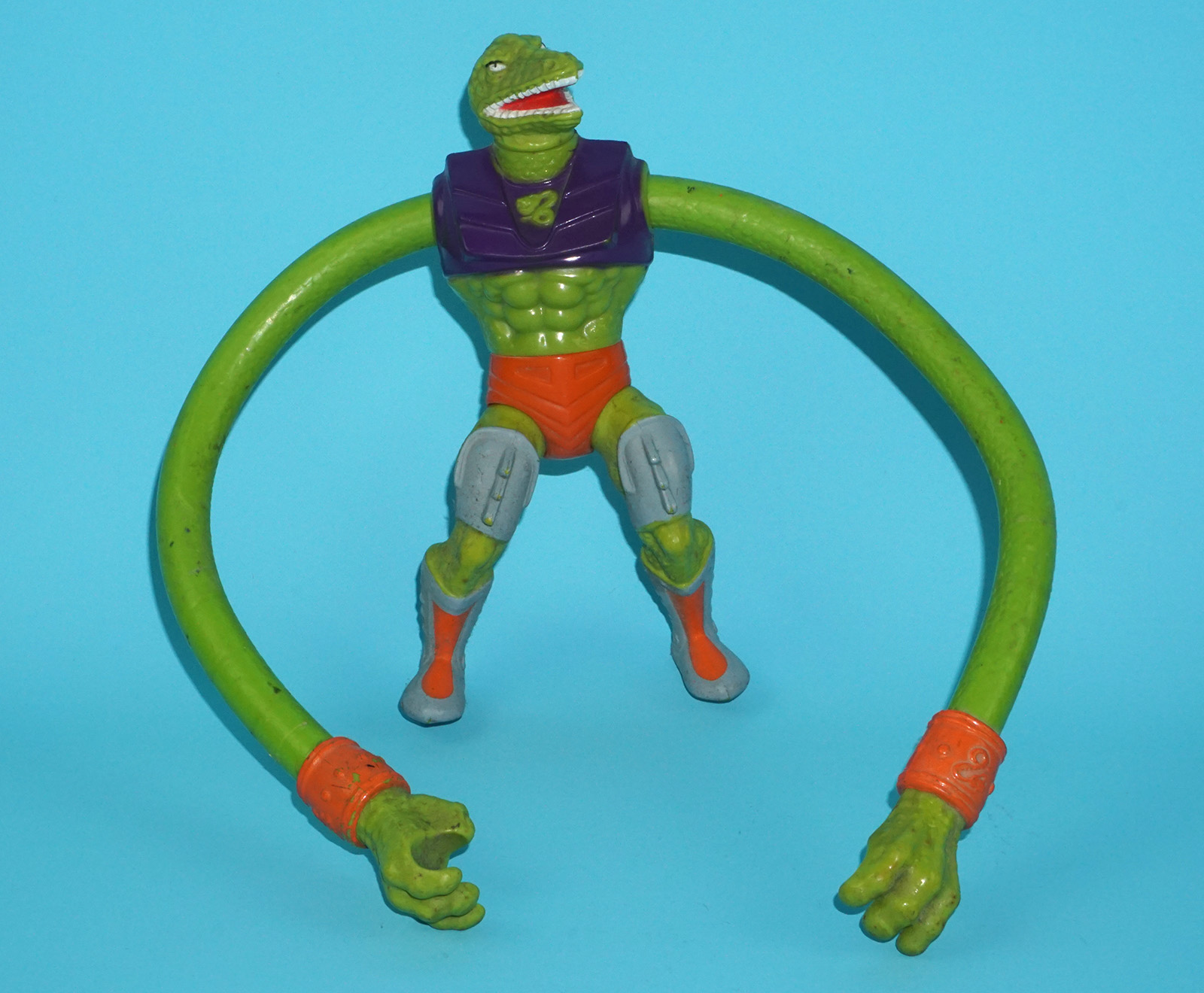 MOTU HE-MAN MASTERS OF THE UNIVERSE SSSQUEEZE 100% COMPLETE 1987 MATTEL - Image 3