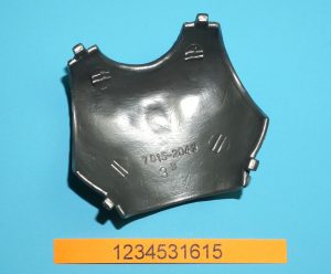 MOTU HE-MAN MASTERS OF THE UNIVERSE ORIGINAL SPARE PART FISTO BODY ARMOR FRONT MALAYSIA NO COO 1984 MATTEL