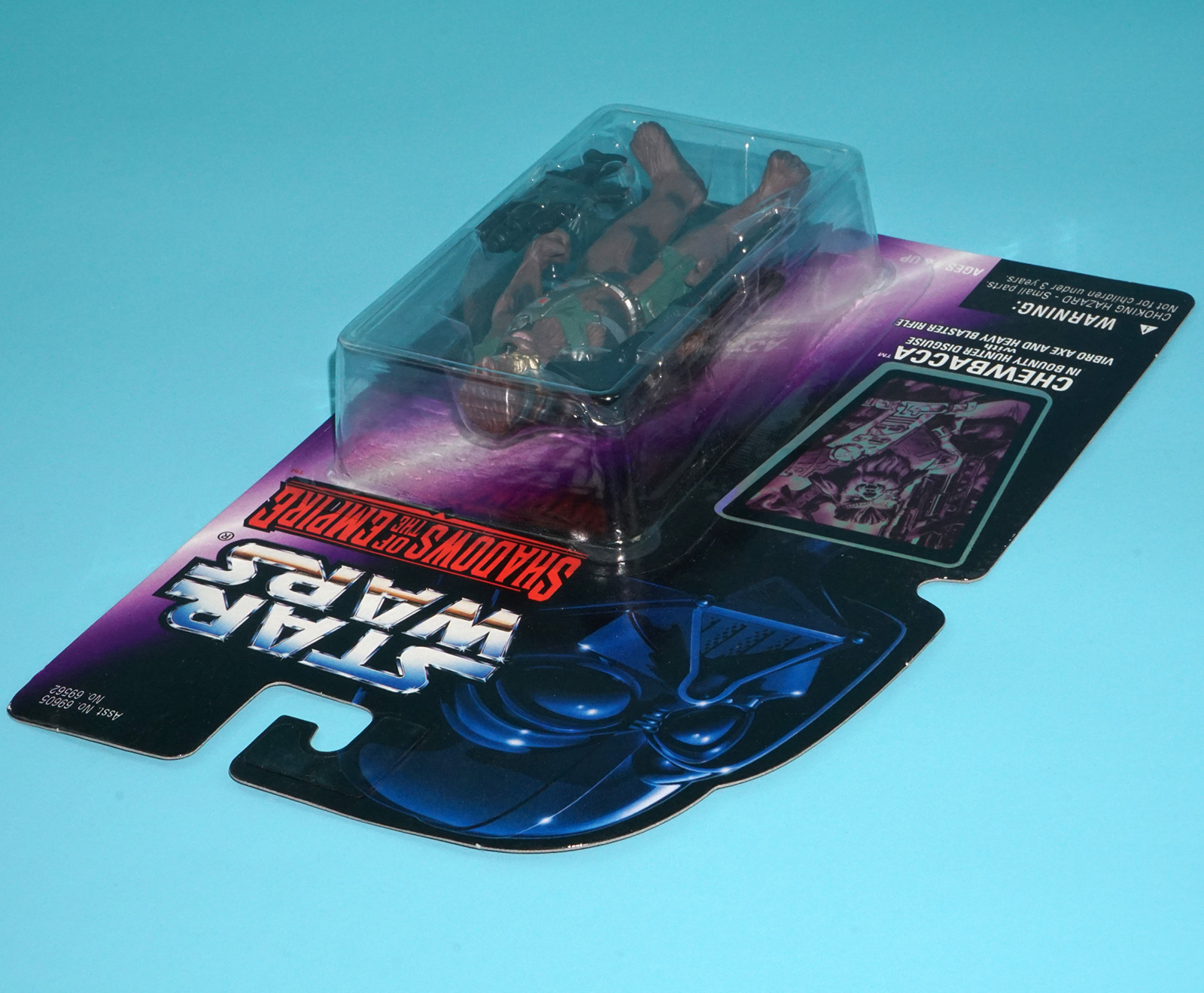 STAR WARS SOTE CHEWBACCA MOC MOSC US CARD 1996 KENNER - Image 4