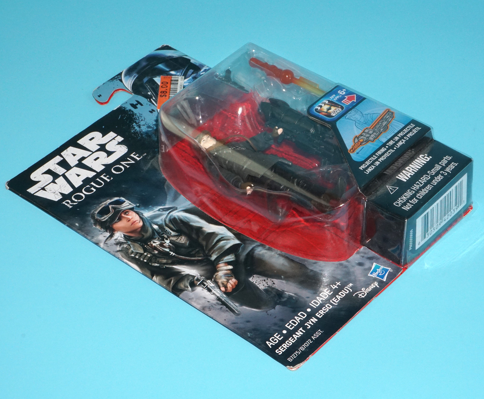 STAR WARS ROGUE ONE SERGEANT JYN ERSO (EADU) 3.75" MOC MOSC 2016 HASBRO - Image 3