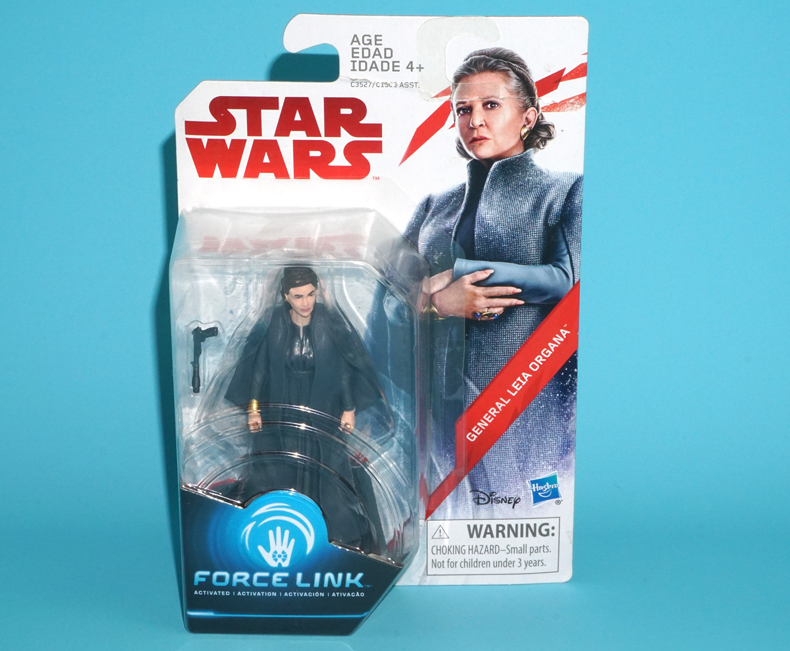 STAR WARS FORCE LINK GENERAL LEIA ORGANA MOC MOSC 2017 HASBRO