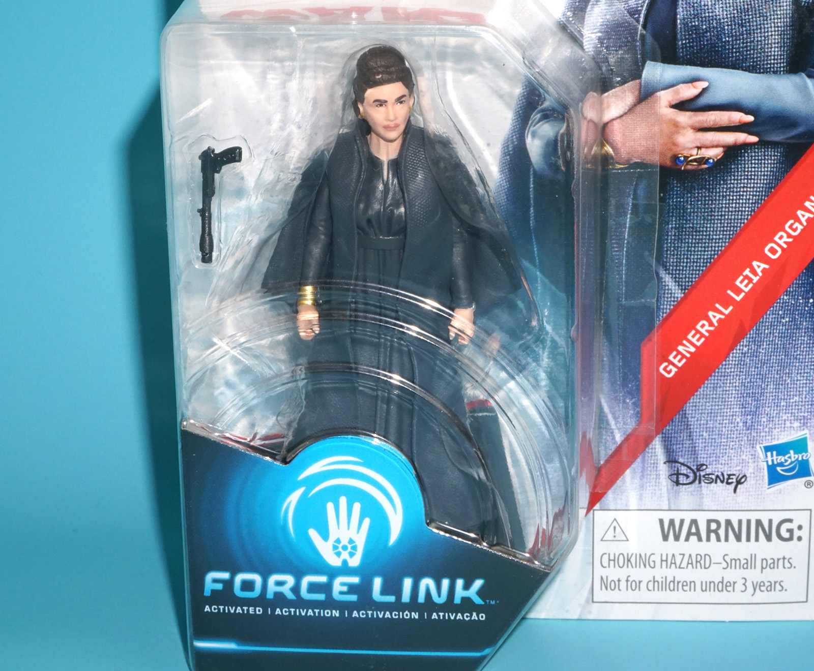 STAR WARS FORCE LINK GENERAL LEIA ORGANA MOC MOSC 2017 HASBRO - Image 2