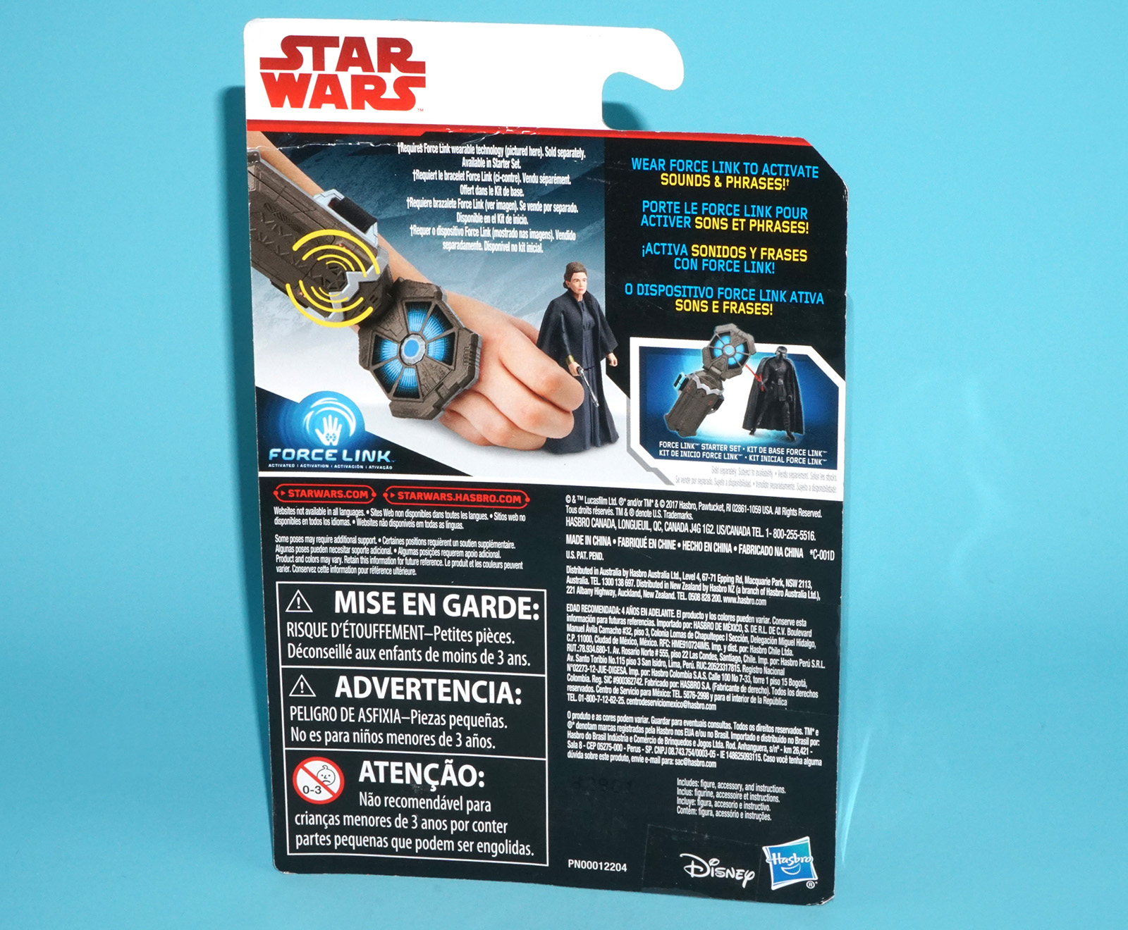 STAR WARS FORCE LINK GENERAL LEIA ORGANA MOC MOSC 2017 HASBRO - Image 6