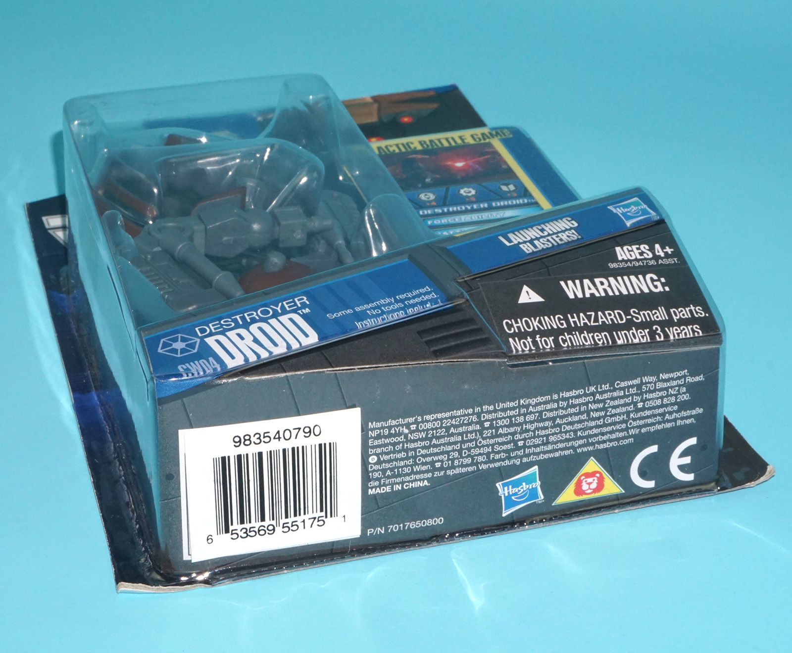 STAR WARS THE CLONE WARS CW04 DESTROYER DROID MOC MOSC 2010 HASBRO - Image 3