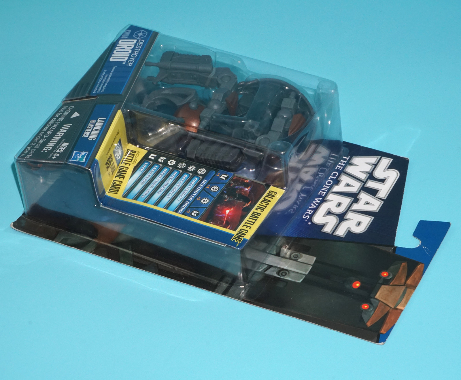 STAR WARS THE CLONE WARS CW04 DESTROYER DROID MOC MOSC 2010 HASBRO - Image 5