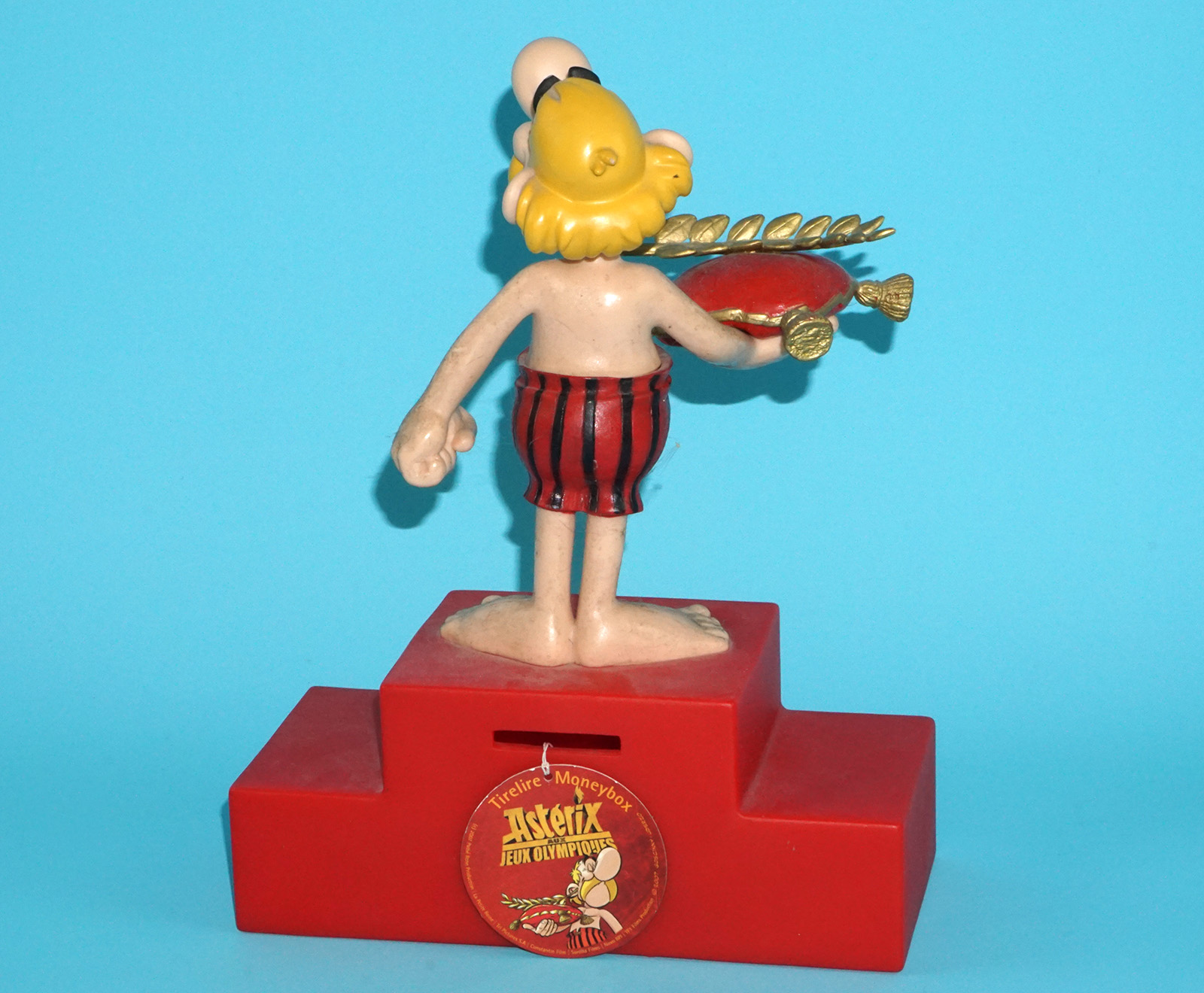 ASTERIX MONEY BANK OLYMPIC GAMES 2007 PLASTOY - Image 2