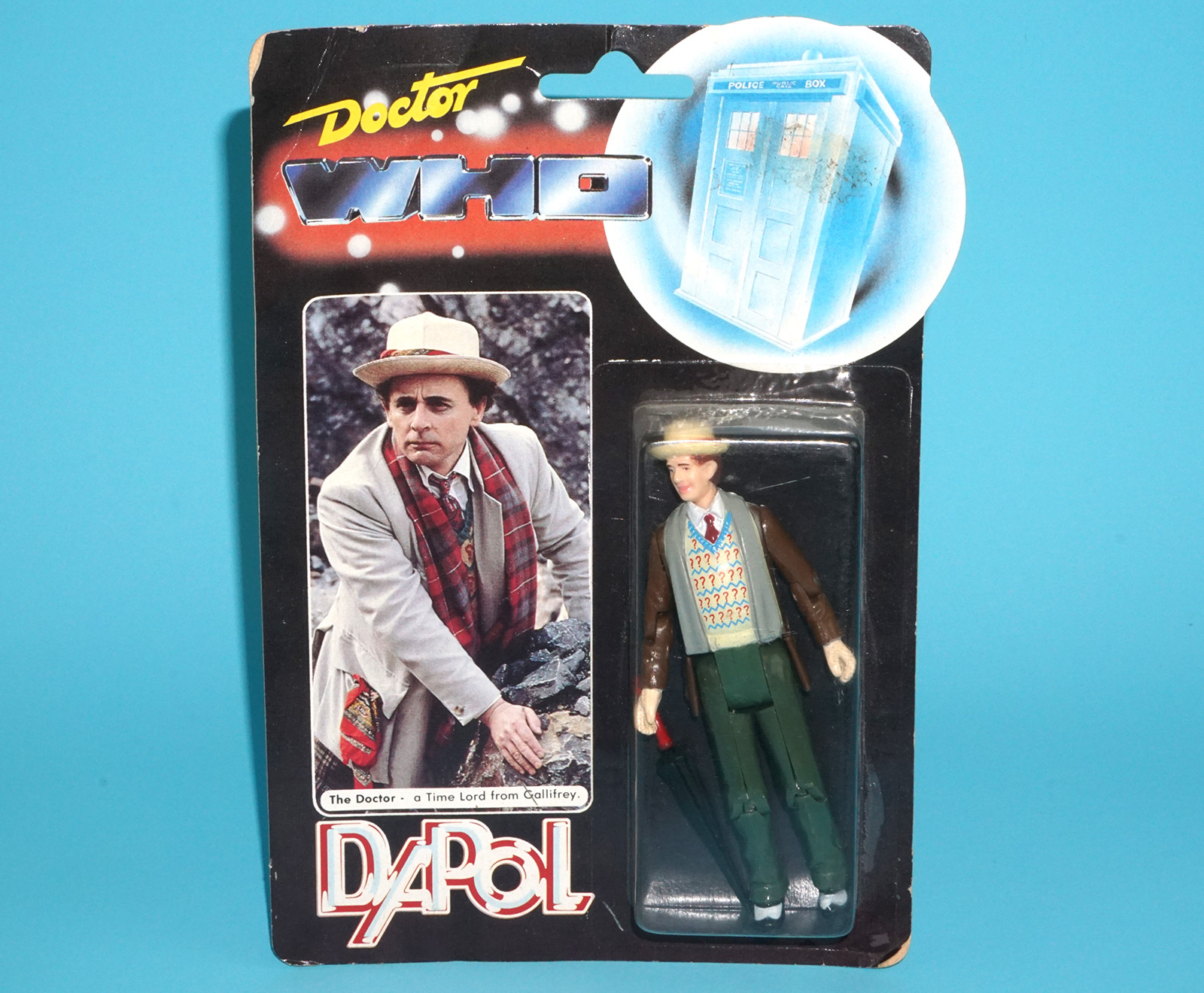 DOCTOR WHO THE 7TH DOCTOR DR SYLVESTER MCCOY MOC MOSC 1987 DAPOL
