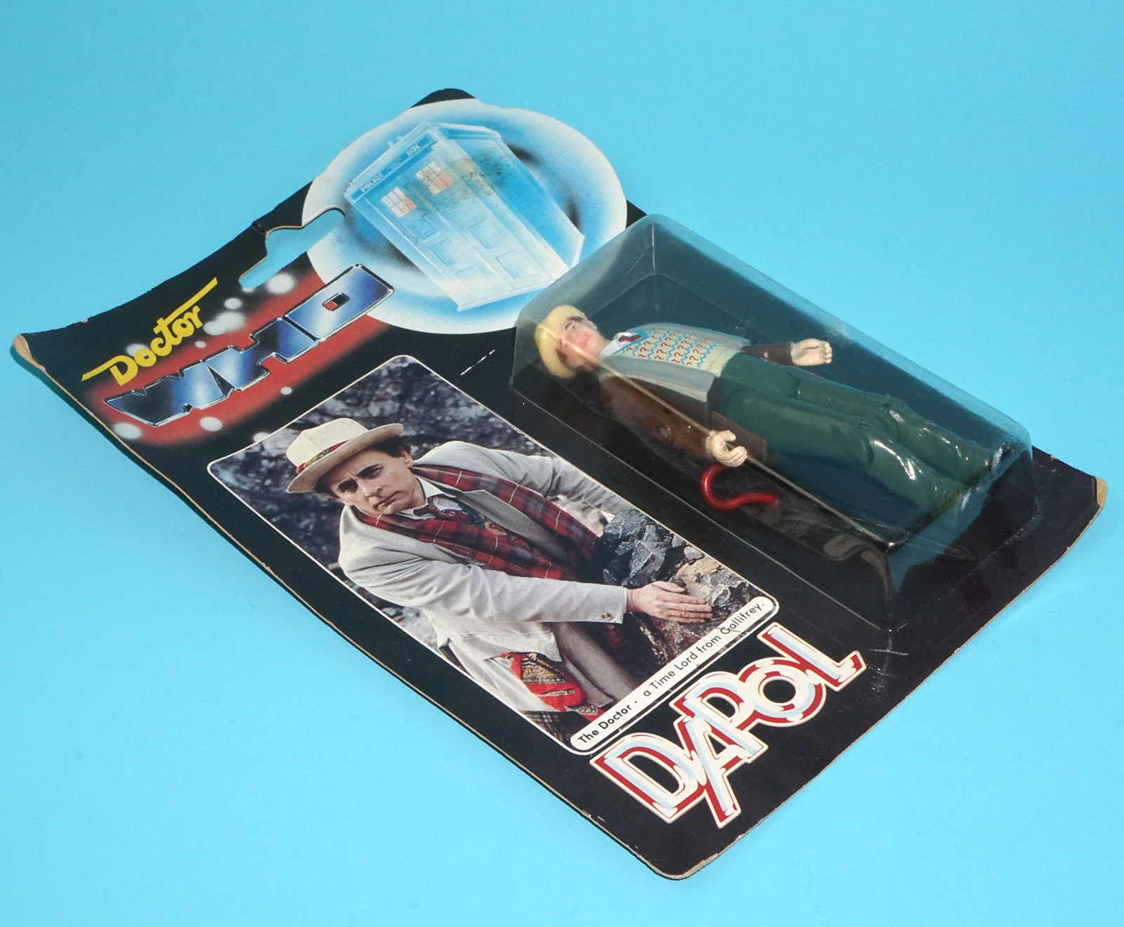 DOCTOR WHO THE 7TH DOCTOR DR SYLVESTER MCCOY MOC MOSC 1987 DAPOL - Image 3