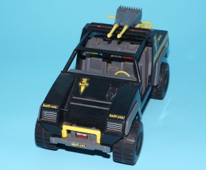 1983 GI JOE ACTION FORCE SATT SUPER GAMMA JEEP SAS PANTHER NEAR COMPLETE PALITOY GERMANY HTF